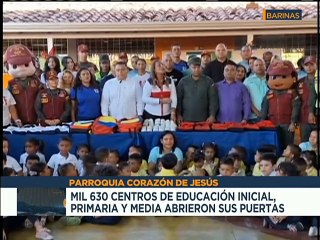 Download Video: Más de mil centros de educación inicial en 12 mcpios. del edo. Barinas dieron inicio a clases