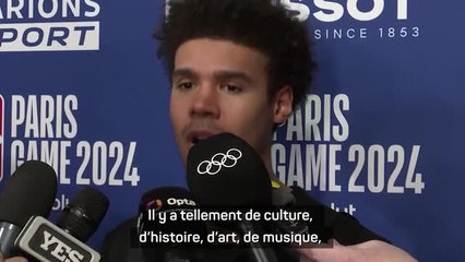 Nets - Jonhson : "J'ai vu la Tour Eiffel, comme tous les touristes"