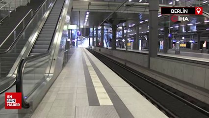 Almanya’da makinistler grevde, tren seferleri yapılamıyor