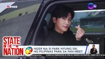 Actor-singer na si Park Hyung Sik, babalik ng Pilipinas para sa fan meet | SONA
