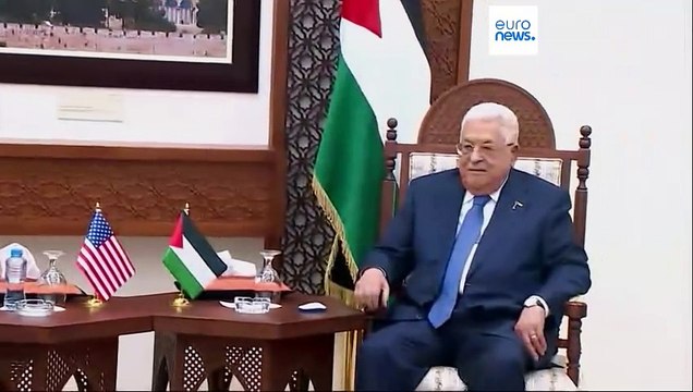 Блинкен встретился с Аббасом