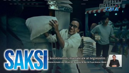 Ad na nagsusulong baguhin ang 1987 Constitution, inalmahan; grupong nasa likod ng ad, iginiit na walang public funds na ginamit para rito | Saksi