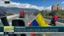 Venezuela: Pdte. Maduro califica como acto de justicia el traslado de los restos del general Sifontes