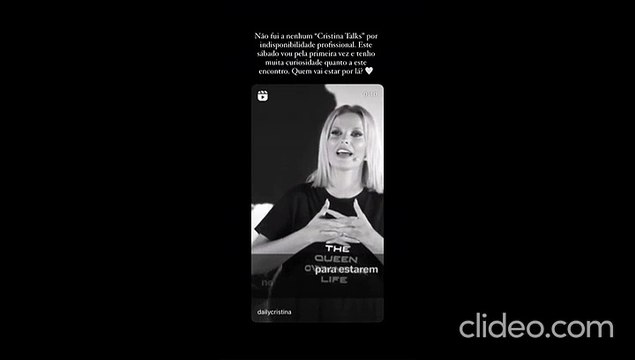 Zé Lopes sobre Cristina Talks