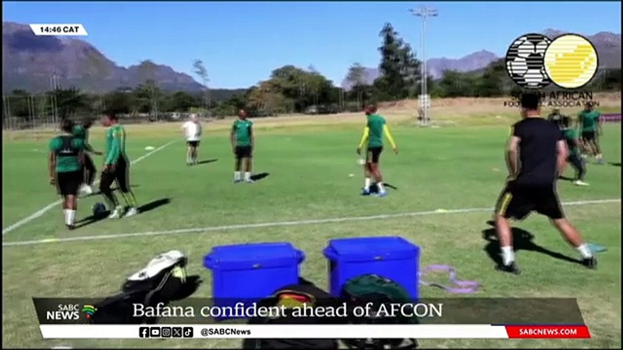 Bafana confident ahead of AFCON(360P)
