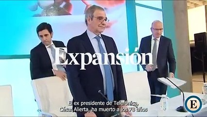 Muere César Alierta_ ex presidente de Telefónica(360P)