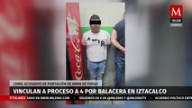 Vinculan a proceso a cuatro detenidos por balacera en Iztacalco, CdMx