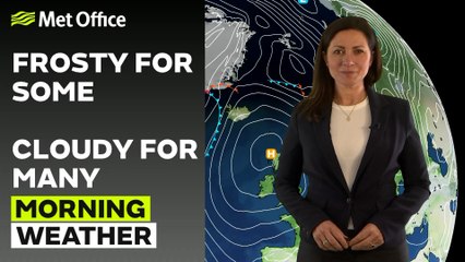 Met Office Morning Weather Forecast 11/10/24 - Brighter in the west and south