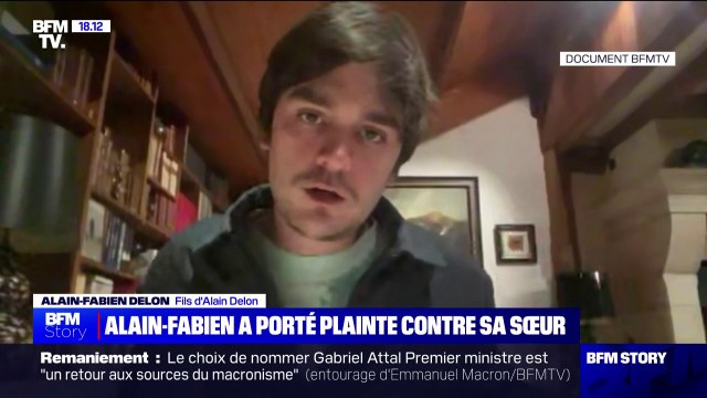 Alain-Fabien Delon: J'ai bien déposé plainte contre ma sœur pour abus de faiblesse et un nombre incalculable d'autres choses