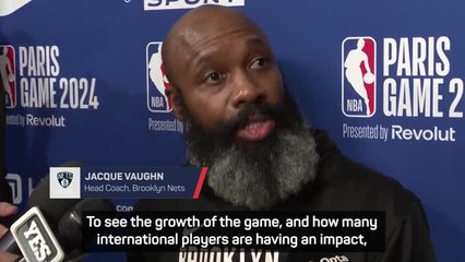 Tải video: Brooklyn Nets continuing to help grow the NBA in Paris