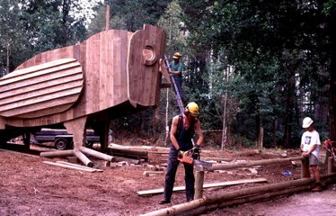 Alice Holt play-sculptures to go after 25 years of fun