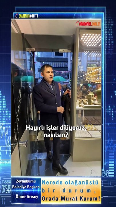 Zeytinburnu Belediye Başkanı Ömer Arısoy: Nerede olağanüstü bir durum, Orada Murat Kurum!