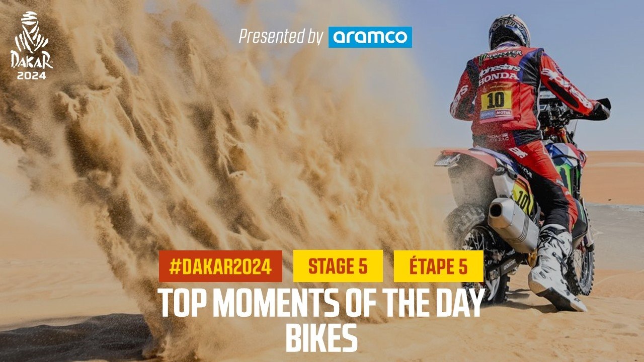 Bikes and Quads Top moments  - Stage 5 - #Dakar2024