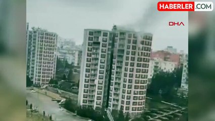 Mardin'de 15 Katlı Binada Yangın Çıktı