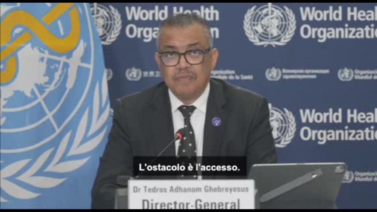 Ghebreyesus (Oms): "L'ostacolo per gli aiuti è solo l'accesso a Gaza"