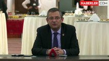 CHP Genel Başkanı Özgür Özel, Gazetecilerle Bir Araya Geldi