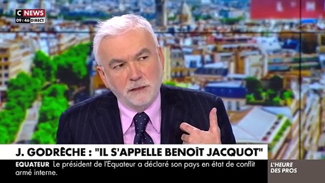 Pascal Praud évoque ses quatre filles dans L'Heure des Pros , en parlant de l'affaire Judith Godrèche sur CNews