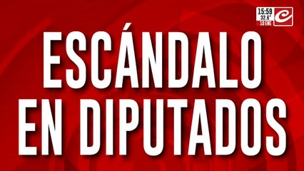 Download Video: Escándalo en Diputados: se fueron a almorzar y cerraron los micrófonos de los opositores