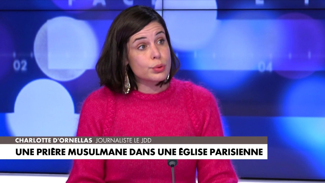 Charlotte d'Ornellas : «Il a fallu à la suite de cet appel à la prière que le diocèse dise une messe de réparation. On resacralise les lieux, donc ce n'est pas du tout pris à la légère »