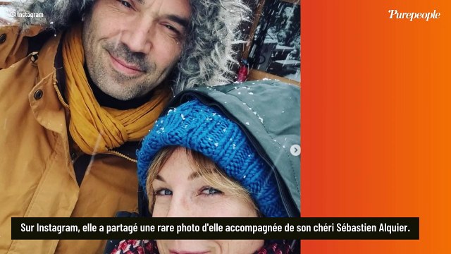 Aurélie Vaneck : Rare photo avec son compagnon, un beau brun musicien... comme dans ses rêves !