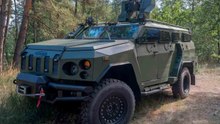 ビデオ：ウクライナで初めて披露された装甲車ノヴァトール-2のテスト