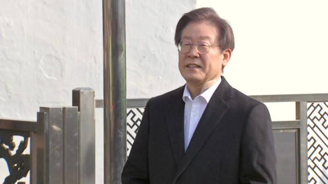 이재명, 8일 만에 퇴원... 전쟁 같은 정치 종식해야 / YTN