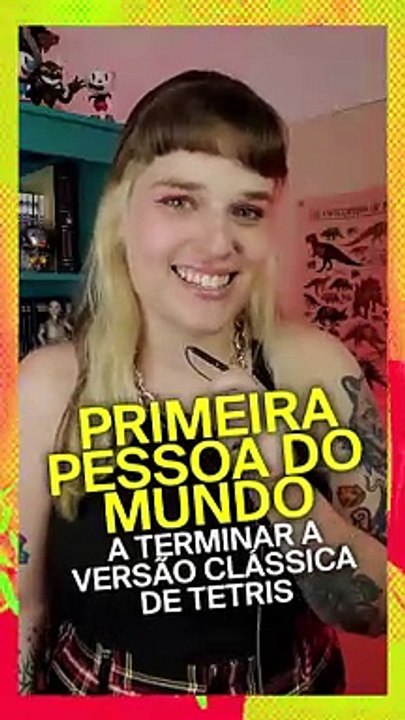 O primeiro humano que zerou Tetris