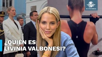 Ella es Lavinia Valbonesi, influencer y esposa del presidente de Ecuador