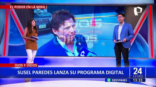 Susel Rinde : Congresista Susel Paredes lanza su programa digital