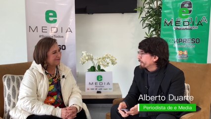 "Energías limpias son la solución para evitar altos costos de la luz": Xóchitl Gálvez en entrevista con e Media