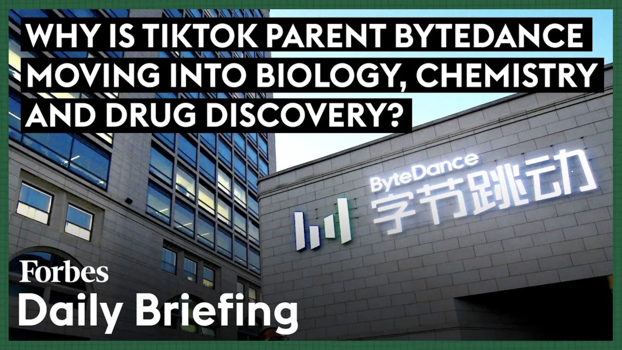 Why Is TikTok Parent ByteDance Moving Into Biology, Chemistry And Drug Discovery