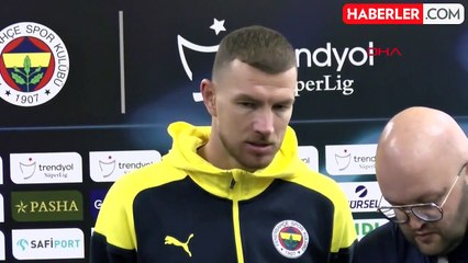Edin Dzeko: Fenerbahçe'ye bireysel hedeflerimi gerçekleştirmek için gelmedim