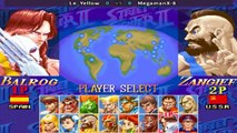 Le_Yellow vs MegamanX-8 - Super Street Fighter II X_ Grand Master Challenge