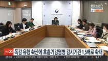 독감 유행에 호흡기감염병 감시기관 1.5배로 확대