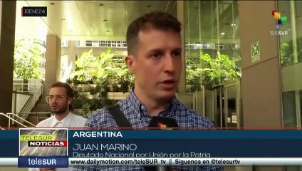 Parlamento de Argentina debate el Decreto de Necesidad de Urgencia