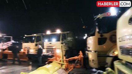 Kütahya Belediyesi Karla Mücadele Ekipleri Hazır