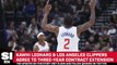 Kawhi Leonard, Clippers Agree to Huge Contract Extension