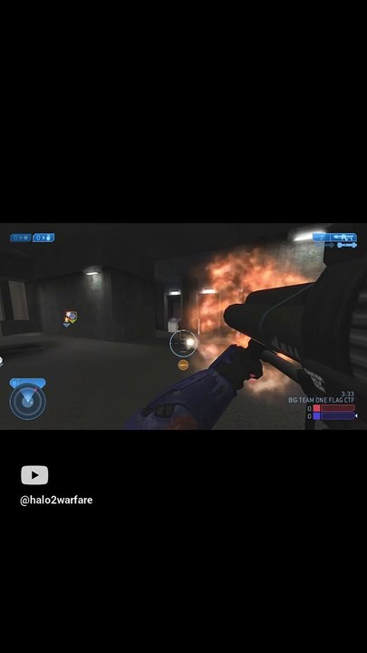 Halo 2 Classic - Surprising Red Team In Their Own Base on Terminal #halo #halo2 #shorts #short