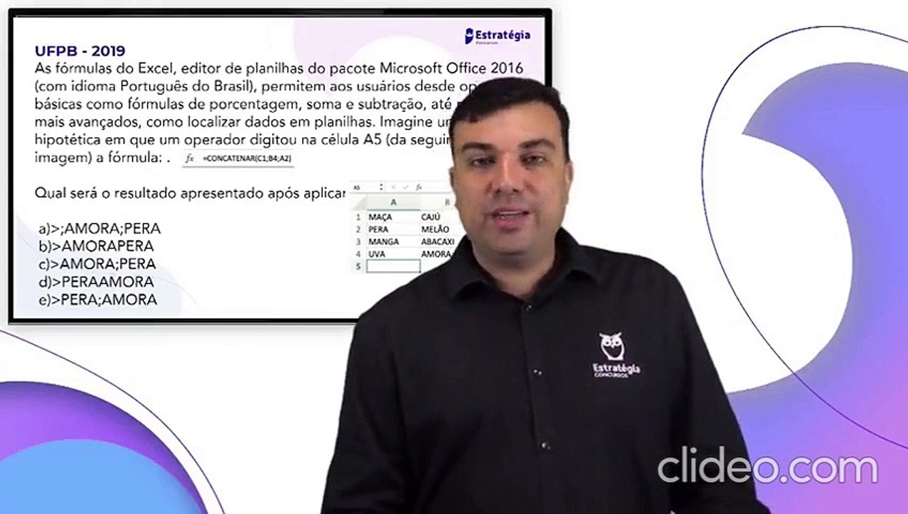 73. Fórmulas - Funções de texto - Informática