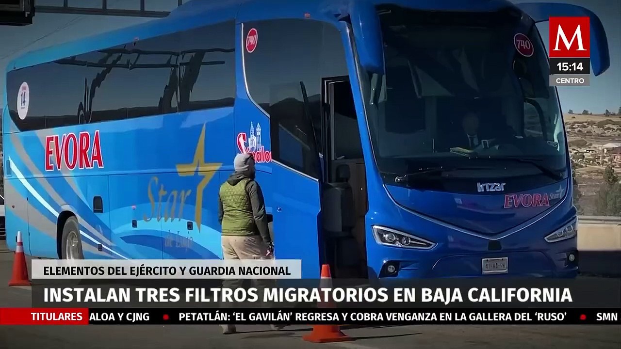 INM refuerza controles migratorios en carreteras de Baja California