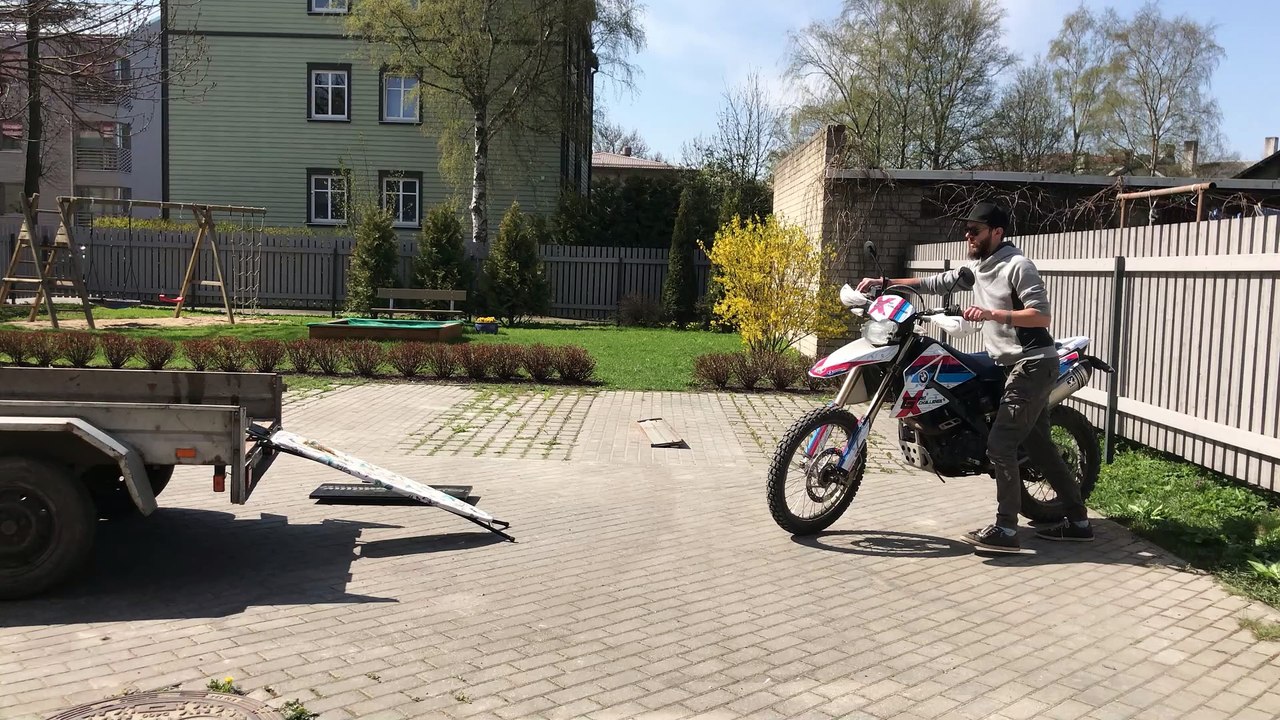 Creative Bike Ramp Problem Solving