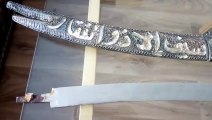 Rare Old Antique Arabic Sword Of Zulifqar (Side 2 Link to more details in the description )