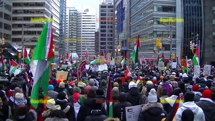 2024 Genocide No More - Ceasefire now - End Complicity with Israel - Lift the siege on Gaza (palestine4toronto and youth movement)
