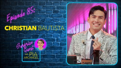 Episode 85 - Christian Bautista | Surprise Guest with Pia Arcangel