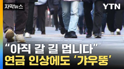 [자막뉴스] "아직 갈 길 멀다"...'연금 인상'에도 여전한 과제 / YTN