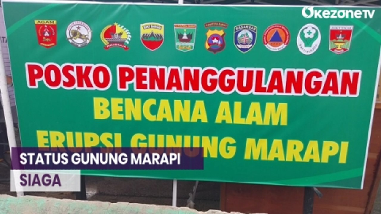 Gunung Marapi Siaga, Pemerintah Siapkan Jalur Evakuasi dan Posko Siaga