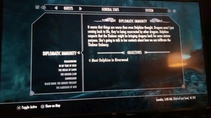 Gaining the levels in Skyrim