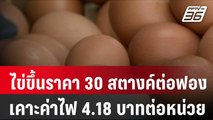ไข่ขึ้นราคา 30 สตางค์ต่อฟอง - เคาะค่าไฟรอบใหม่ 4.18 บาทต่อหน่วย | โชว์ข่าวเช้านี้ | 11 ม.ค. 67