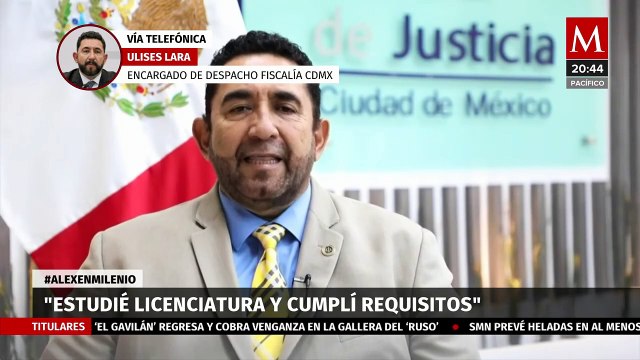 Le daremos continuidad a todos los asuntos que se venían trabajando en la Fiscalía : Ulises Lara