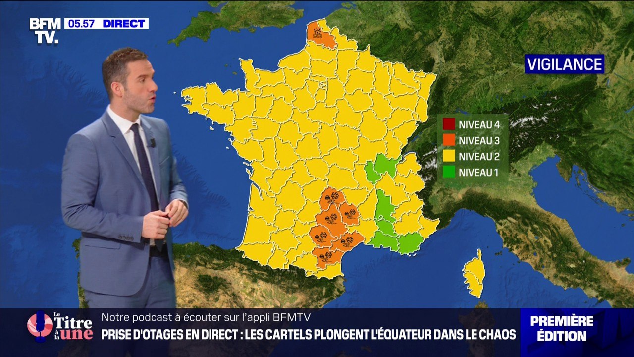 Plusieurs départements du Sud placés en vigilance orange neige-verglas ce jeudi, du soleil attendu sur une grande partie du pays
